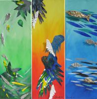 Vanitas - je 60x20 cm (2012) vanitas