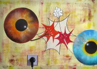 Sehweisen Blickkontakt - 50x70 cm (2015) sehweisen_02-blickkontakt