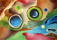 Weltenwandern - 50x70 cm (2012) weltenwandern